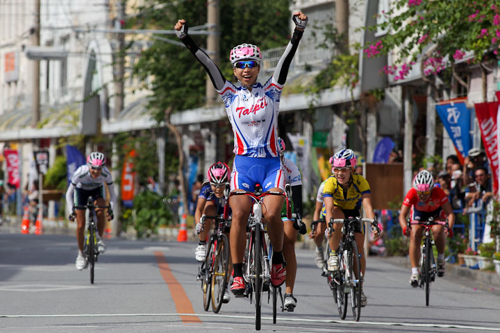 女子国際　優勝のハン・ホシュン（台湾）