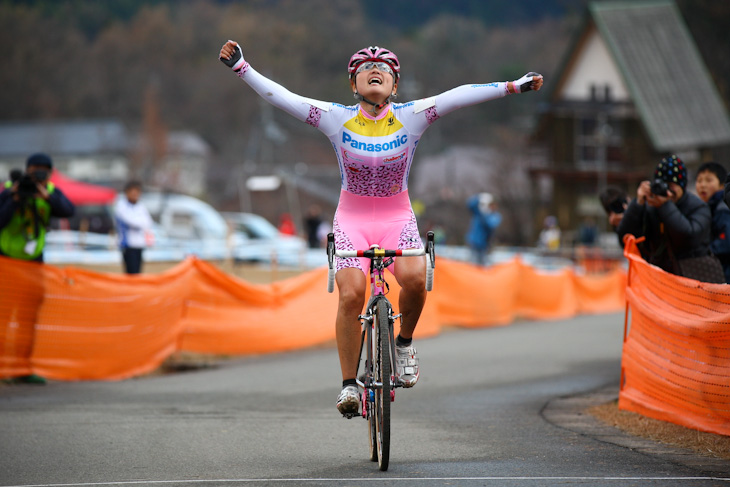 エリート女子 7連覇を果たした豊岡英子(パナソニックレディース)