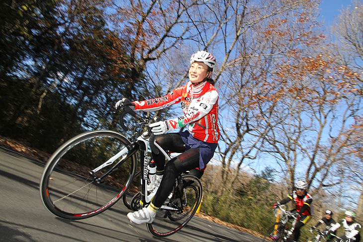 森林公園内の走りやすいコースが鉄祭りの舞台