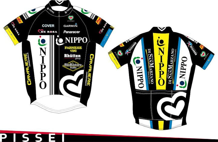 Team NIPPO2012ジャージ　 PISSEI 社製