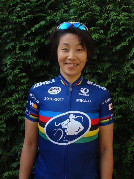 シクロクロス・マスターズ世界選手権40～49歳チャンピオンの荻島美香
