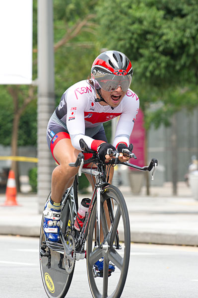 山本元喜(奈良・鹿屋体育大学)がU23男子個人タイムjトライアルで2位に