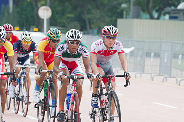 個人ロードレース U23の先頭集団