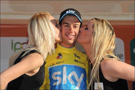 第5ステージ 総合優勝に輝いたリッチー・ポルト(オーストラリア、チームスカイ)