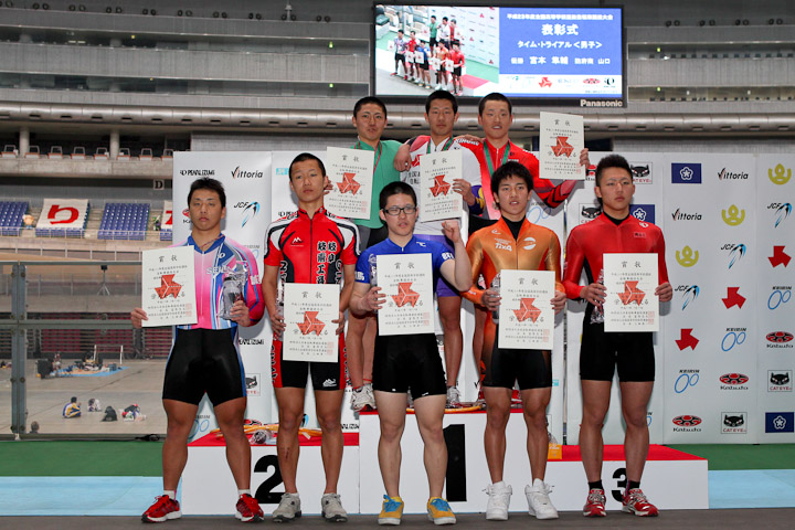 男子1kmTT 表彰