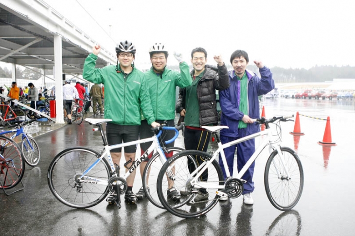 自転車ナビタイム開発チーム（関口隆介さん、菊池啓介さん、本迫晋さん）