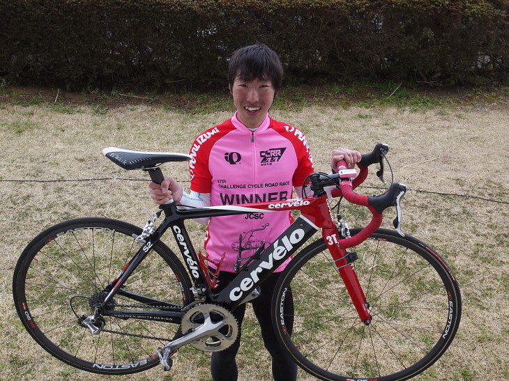 A-Uクラス優勝 雨宮正樹選手(日本大学)