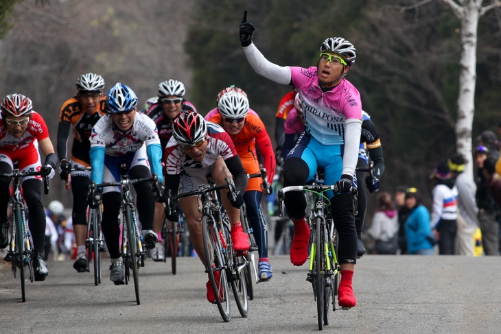 E2クラス ゴール 遠藤優(チバポンズかわぐち農園)が優勝