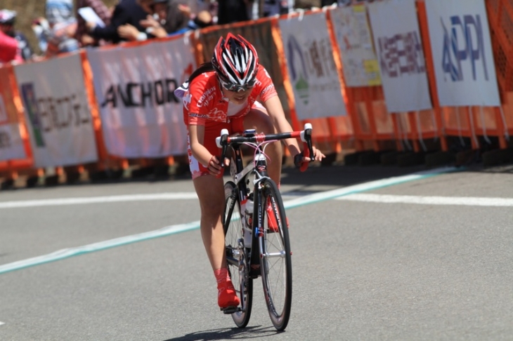女子アンダー17優勝の坂口聖香(Ready Go Japan)