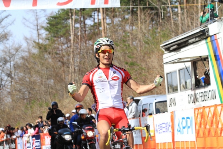 ジュニア日本チャンピオンに輝いた高士拓也(中央大)