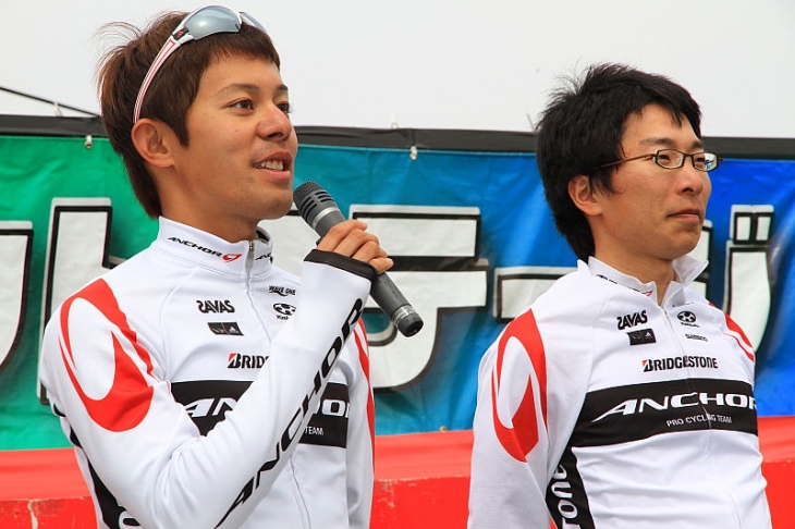 吉田隼人、西薗良太選手(ブリヂストンアンカー)