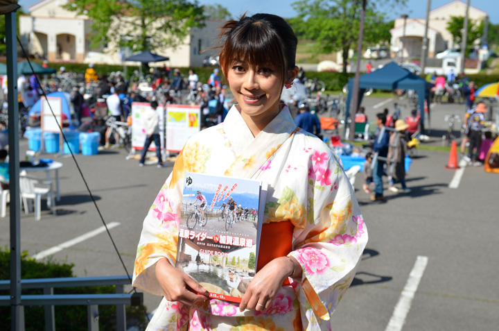 地域色を出したユニークなイベントを行うWizSpo Bicycleシリーズ。写真は温泉をモチーフにした「温泉ライダー 加賀」での一コマ