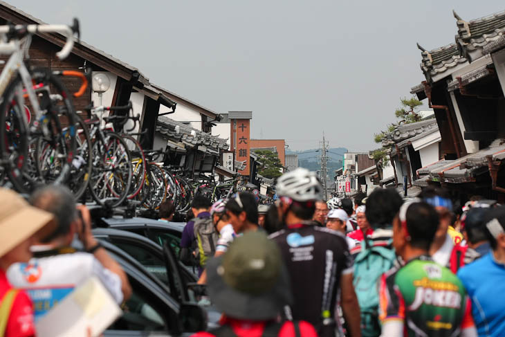 第2ステージスタート地点　うだつのある町並み、美濃市