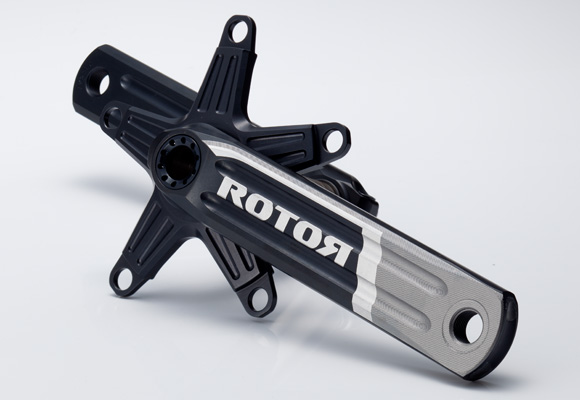 クランクはロードバイクの顔【値下げしました！】ROTOR 3D ローター軽量クランク 172.5