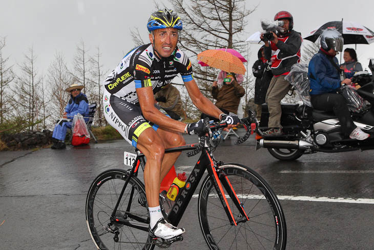 40分23秒で優勝のフォルッナート・バリアーニ(チームNIPPO)