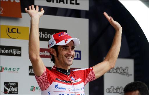 ステージ2勝目を飾ったダニエル・モレーノ（スペイン、カチューシャ）