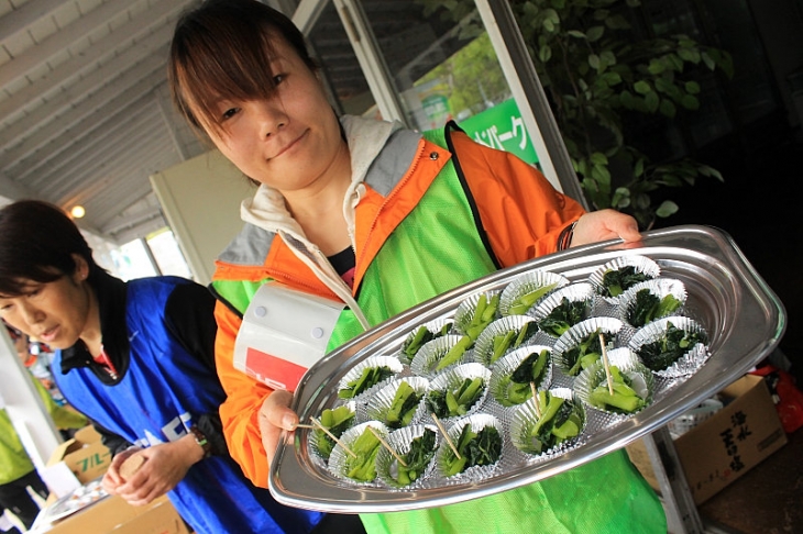 定番の野沢菜も美味しい！