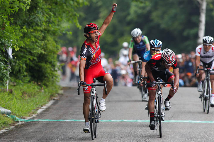 東日本ロードクラシック2012でキャリア初の優勝を遂げた