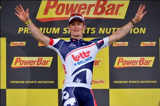 ステージ2連勝を飾ったアンドレ・グライペル(ドイツ、ロット・ベリソル)
