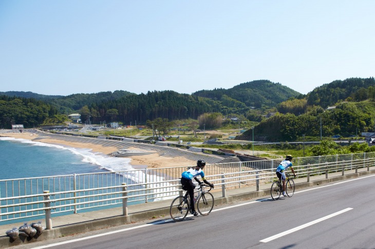 青い海や深い緑など、陸前の豊かな自然も多く残っている