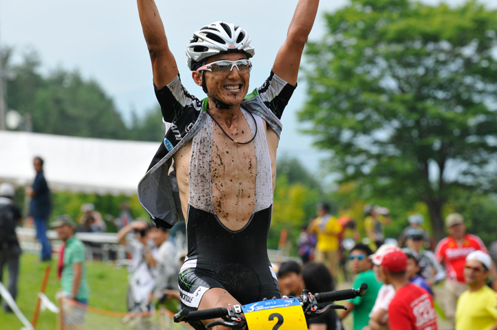 男子エリート優勝　山本和弘（キャノンデールレーシングチーム）