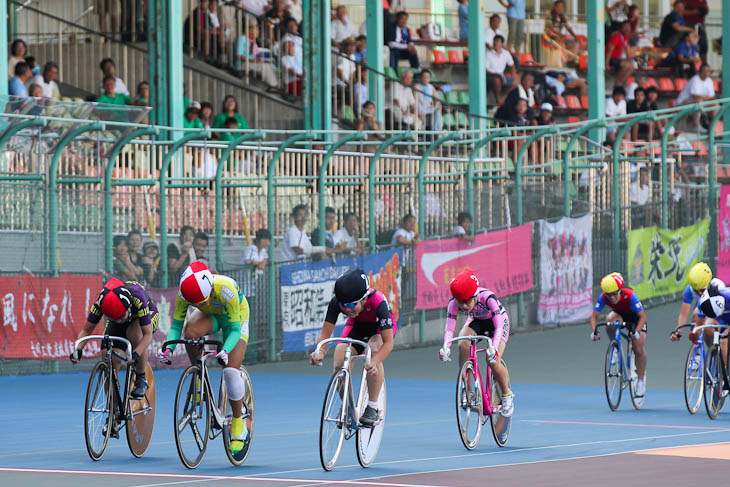 女子スクラッチ　元砂七夕美（奈良・榛生昇陽2）が優勝