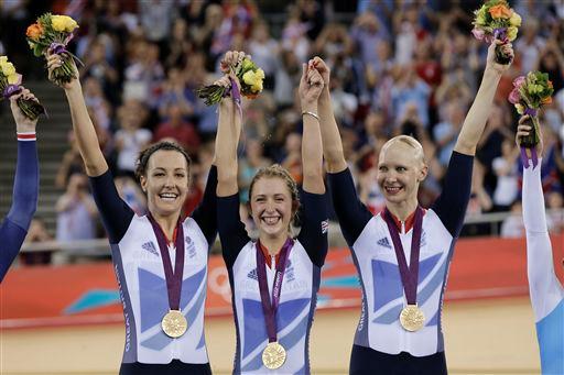 女子団体追い抜き ワールドレコードで優勝したイギリス