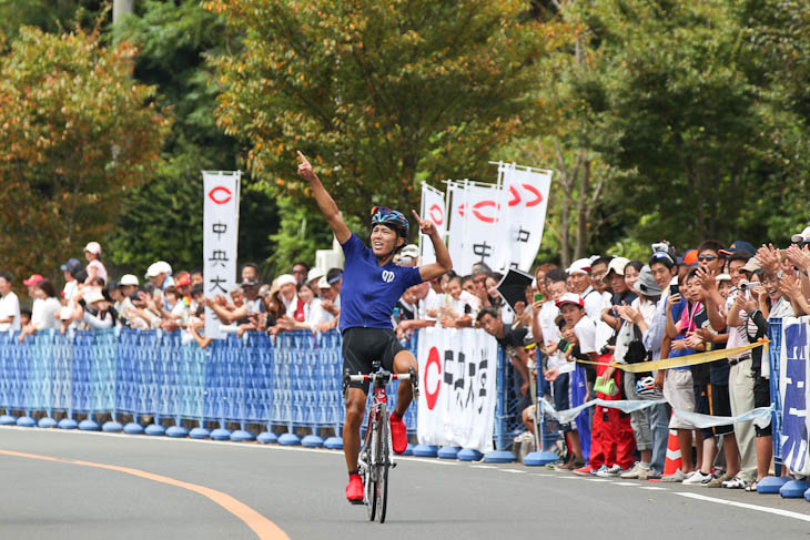 中尾佳祐(順天堂大)が独走優勝