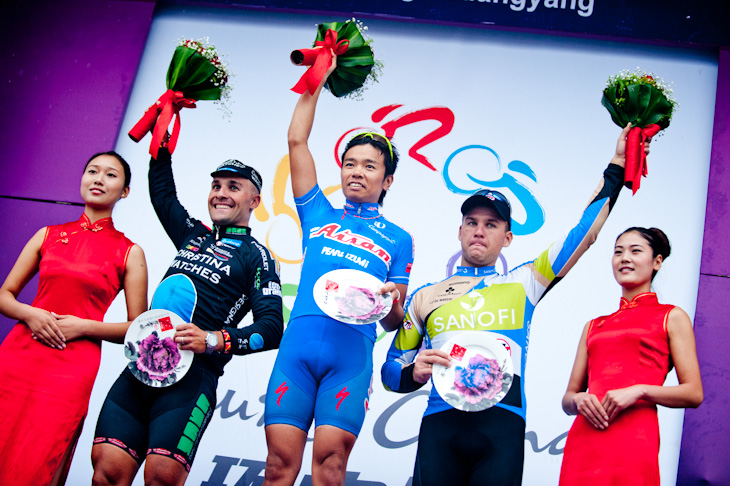 ツアー・オブ・チャイナ1第４ステージ、西谷泰治（愛三工業レーシング）がステージ優勝を挙げた