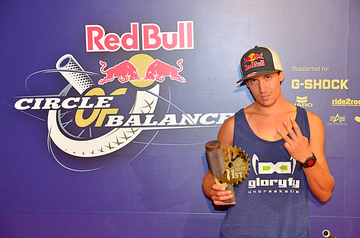 Red Bull Circle Of Balance2連覇、3勝目を果たしたビッキー・ゴメス（スペイン）