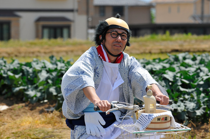 お気楽に仮想して楽しむのも大いにアリ!(写真は温泉ライダー加賀)