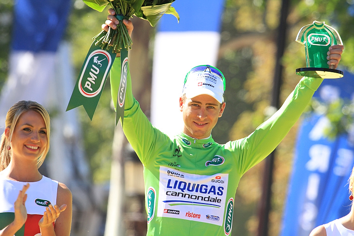 ツール・ド・フランス2012でポイント賞を獲得したペーター・サガン