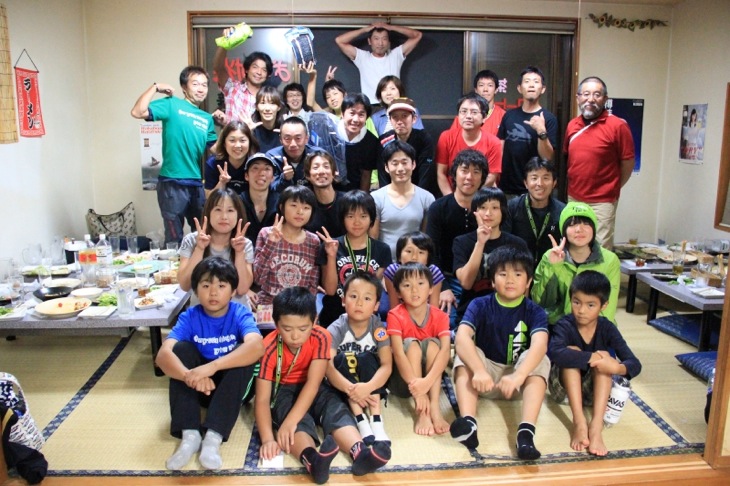 みんな揃って集合写真。一日を一緒に楽しく過ごせた