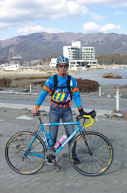 レポートを寄せてくれた陸前高田市出身の佐藤光国さん(ラバネロ)