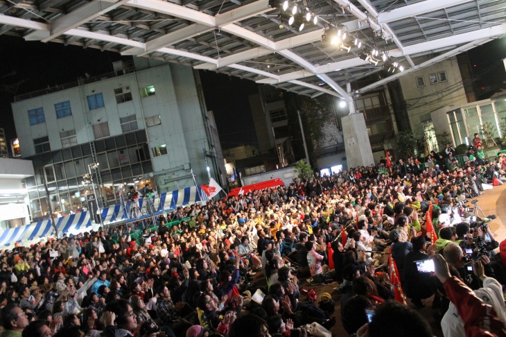 多くのファンが増田のキャノンデール・プロサイクリングチーム入りを祝福した