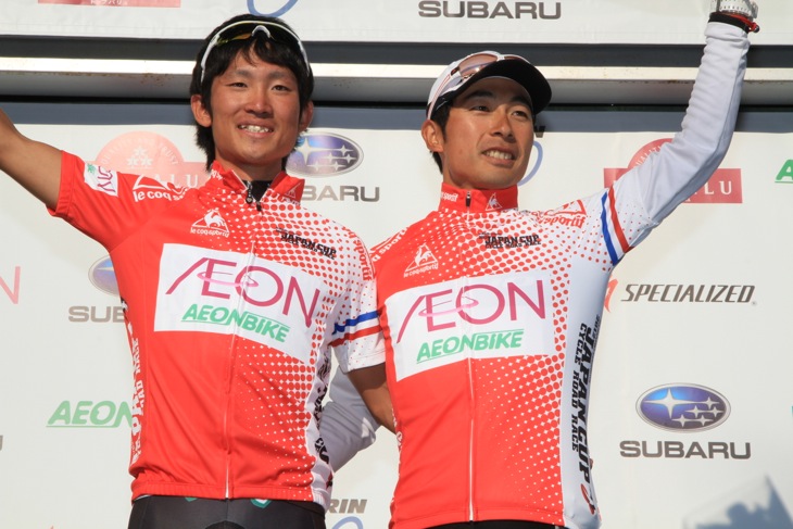 山岳賞は中根英登(チームNIPPO)が2回、井上和郎(チームブリヂストン・アンカー)が1回獲得