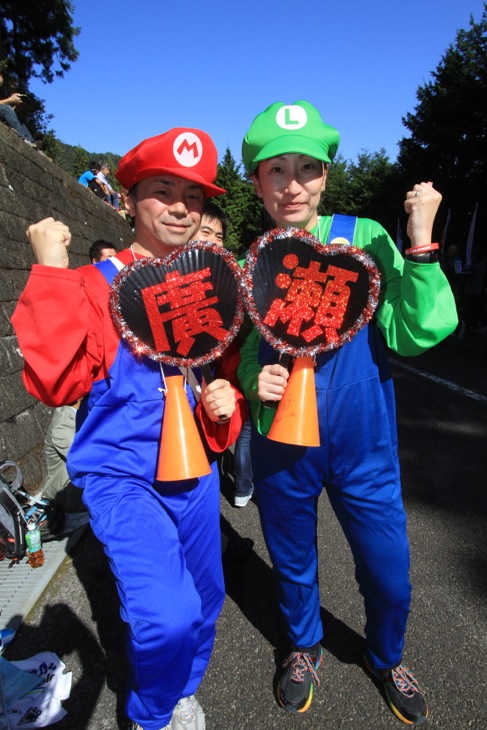 スーパーマリオとルイージ? 引退の廣瀬佳正選手を惜しむ(日曜は出ていないけど)