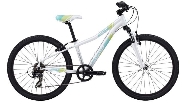キャノンデール Trail girls 24 7 speed (ホワイト)