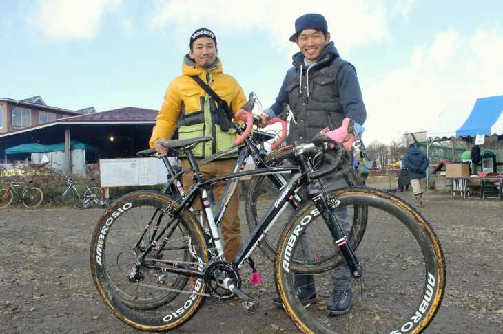 Condor Terra-X 渡辺将大さん、高橋祐樹さん(CycleClub CX)
