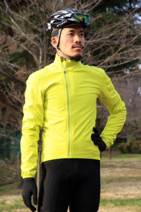 Rapha ハードシェルジャケット(シャルトリューズ)