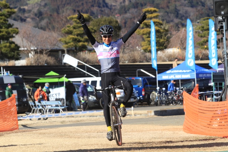 C1優勝を飾った合田正之(cycleclub3UP)