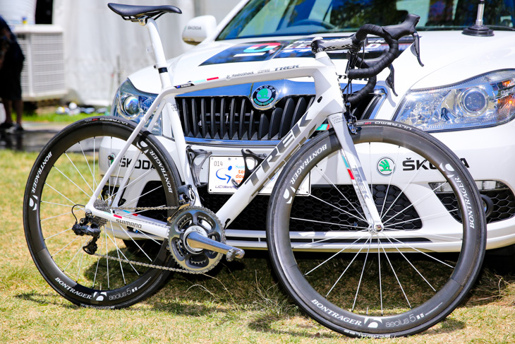 ジェシー・サージェント(ニュージーランド、レディオシャック・レオパード)のトレック Madone 7