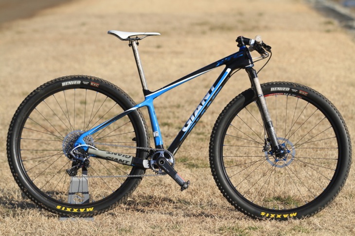 カーボンリジッドフォークにスラムXX1搭載で驚くほど軽かったジャイアントのアドバンスドコンポジット製MTB