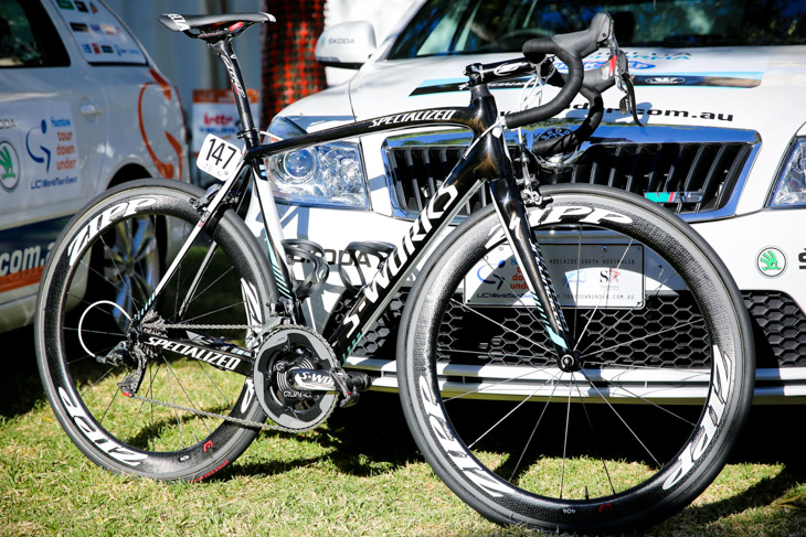 ペーター・ベリトス(スロバキア、オメガファーマ・クイックステップ)のスペシャライズド S-Works Tarmac SL4
