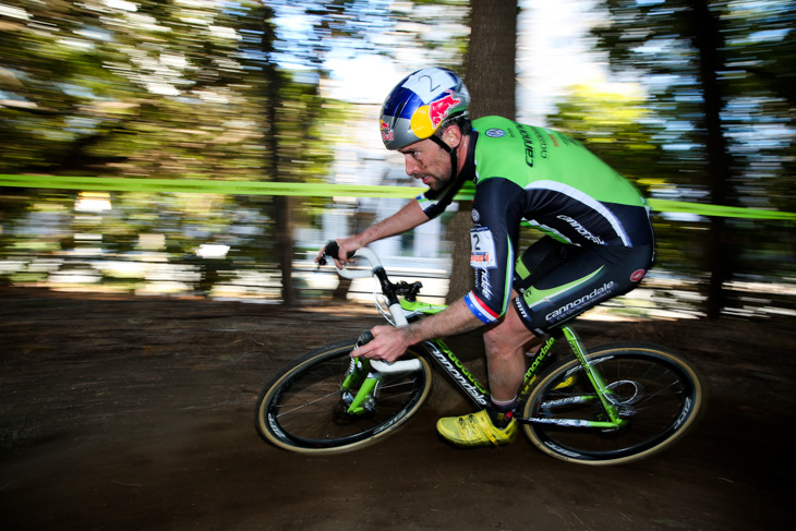 急遽参戦が決まったティム・ジョンソン（Cannondale/Cyclocrossworld.com）