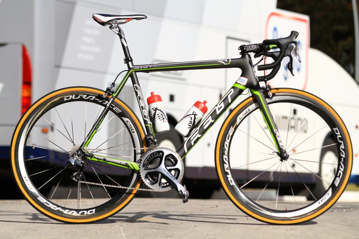 アルゴス・シマノがブエルタ・ア・エスパーニャ2012で駆った新モデル デュラエース9070Di2を搭載