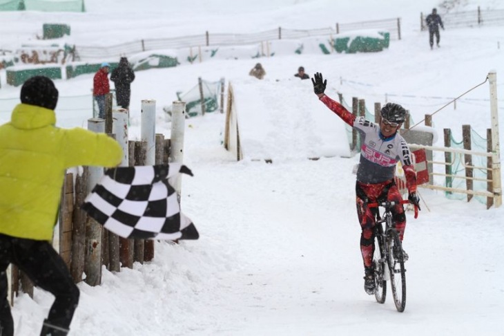 マスターズ優勝の羽鳥和重（cycleclub 3UP）