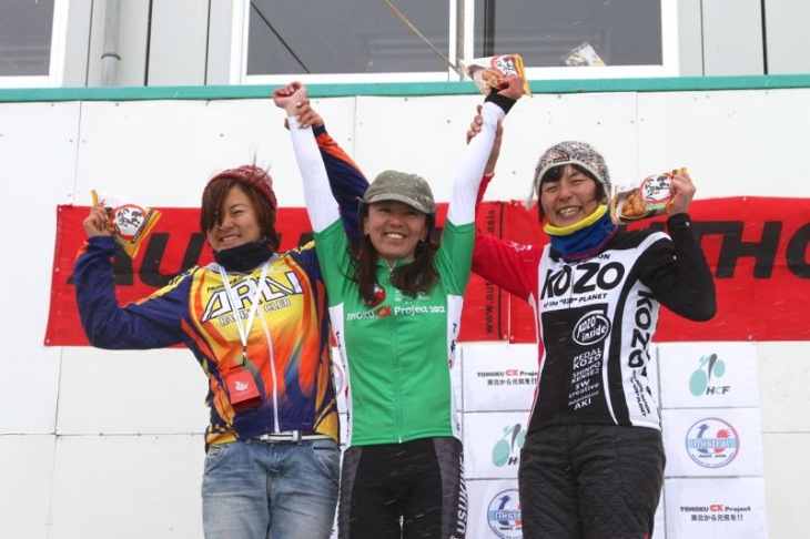 東北CXシリーズ表彰、femme ２年連続チャンピオンの綿貫通穂（臼杵レーシング）