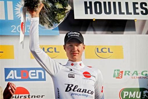 新人賞を獲得したウィルコ・ケルデマン(オランダ、ブランコプロサイクリング)