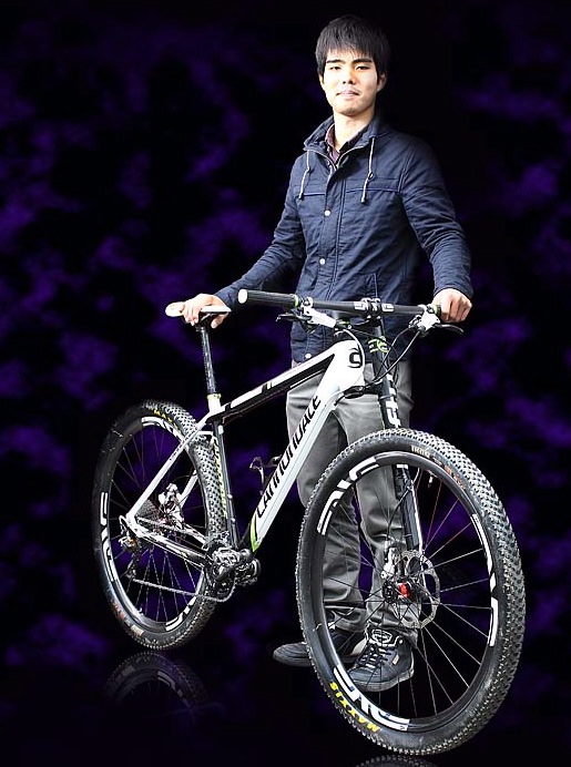 2012年MTB全日本選手権U23チャンピオン 中原義貴(キャノンデール)